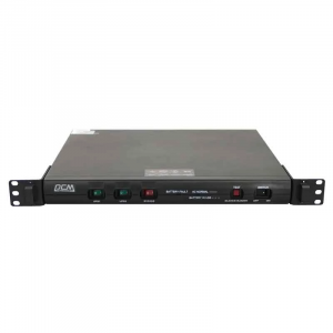 ИБП KIN-600AP, RackMount, линейно-интерактивный, 600 ВA, 480 Вт, вход IEC320 C14, 4 розетки IEC320 C13 с резервным питанием,  1 розетка IEC320 C13 с фильтрацией, USB, RS-232, защита RJ45, PF 0.8, ШхГхВ 377х362х44мм, 9.4 кг Powercom KIN-600AP RM
