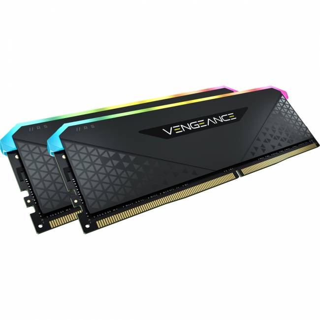Память оперативная Corsair Vengeance RGB RS CMG16GX4M2E3200C16 — для бизнеса и офиса Память оперативная Corsair Vengeance RGB RS CMG16GX4M2E3200C16 — для бизнеса и офиса