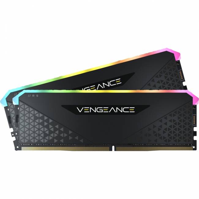 Память оперативная Corsair Vengeance RGB RS CMG16GX4M2E3200C16 — для бизнеса и офиса Память оперативная Corsair Vengeance RGB RS CMG16GX4M2E3200C16 — для бизнеса и офиса