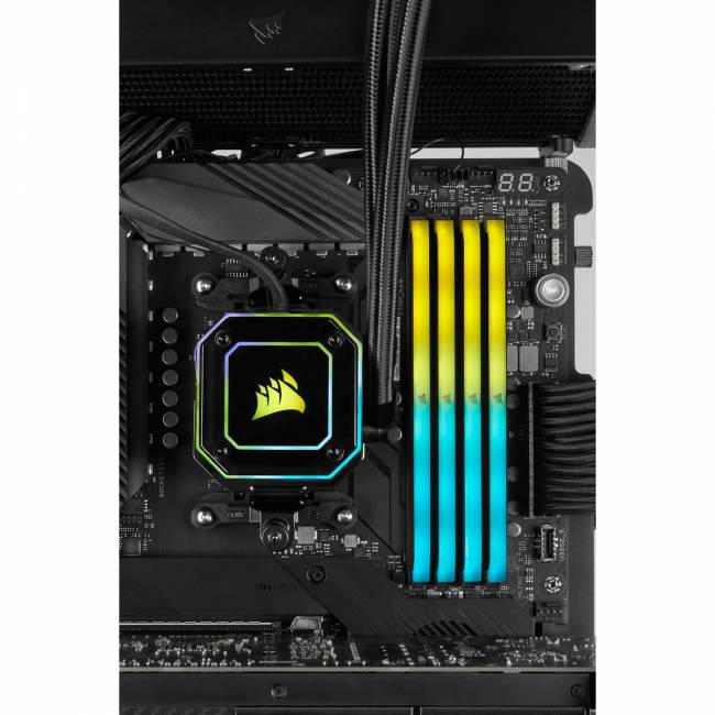 Память оперативная Corsair Vengeance RGB RS CMG16GX4M2E3200C16 — для бизнеса и офиса Память оперативная Corsair Vengeance RGB RS CMG16GX4M2E3200C16 — для бизнеса и офиса