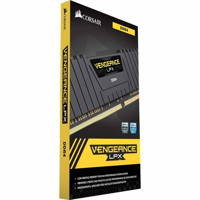 Память оперативная Corsair Vengeance LPX CMK64GX4M2D3600C18 — для бизнеса и офиса Память оперативная Corsair Vengeance LPX CMK64GX4M2D3600C18 — для бизнеса и офиса