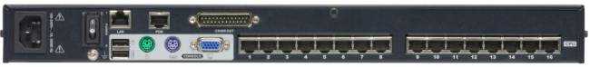 Переключатель KVM, 1 local user PS2+VGA+1 IP user => 16 cpu (PS2/USB/Sun+VGA)/RS232, без шнуров ATEN KH1516AI — для бизнеса и офиса Переключатель KVM, 1 local user PS2+VGA+1 IP user => 16 cpu (PS2/USB/Sun+VGA)/RS232, без шнуров ATEN KH1516AI — для бизнеса и офиса