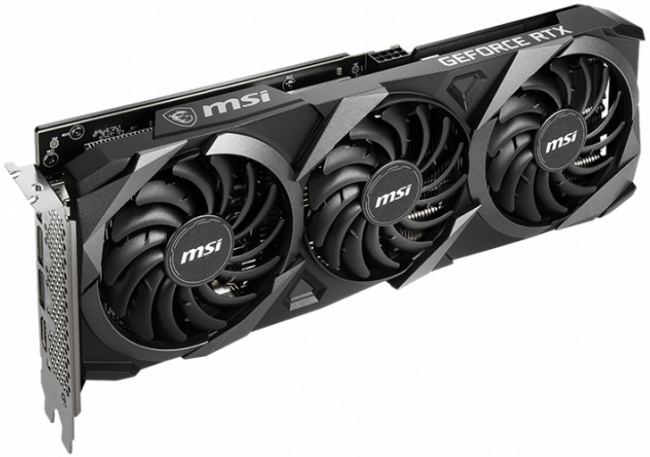 Видеокарта MSI GeForce RTX 3060 Ti VENTUS 3X 8G OC LHR — для бизнеса и офиса Видеокарта MSI GeForce RTX 3060 Ti VENTUS 3X 8G OC LHR — для бизнеса и офиса