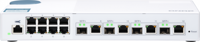 Коммутатор Коммутатор QNAP QSW-M408-4C — для бизнеса и офиса Коммутатор Коммутатор QNAP QSW-M408-4C — для бизнеса и офиса