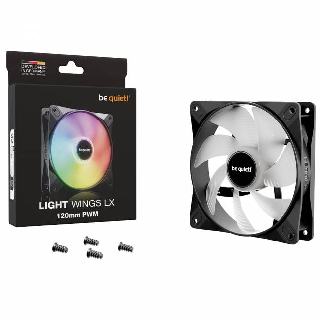 Кулер для корпуса Be quiet BL120 Black — для бизнеса и офиса Кулер для корпуса Be quiet BL120 Black — для бизнеса и офиса