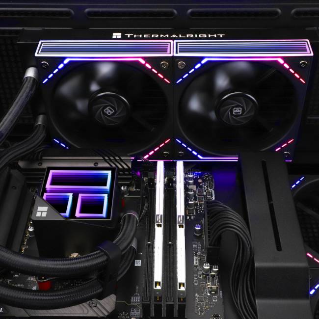 Водяное охлаждение для процессора Thermalright Frozen Infinity 240 ARGB Black (F-INFINITY-BL-240) — для бизнеса и офиса