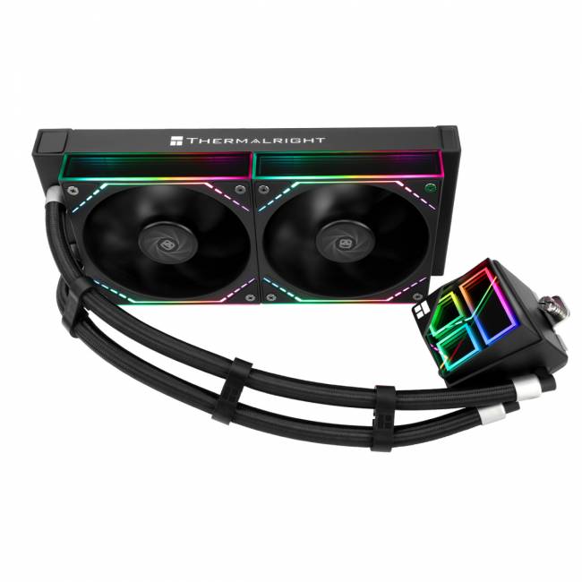 Водяное охлаждение для процессора Thermalright Frozen Infinity 240 ARGB Black (F-INFINITY-BL-240) — для бизнеса и офиса