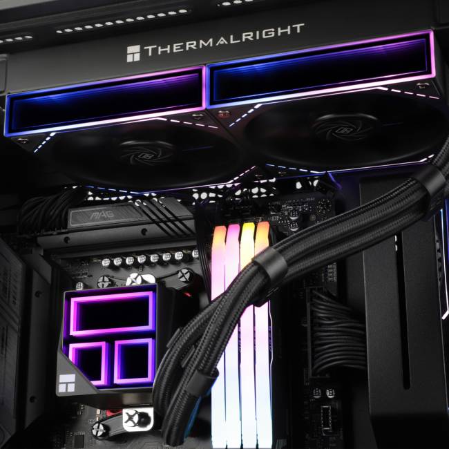 Водяное охлаждение для процессора Thermalright Frozen Infinity 240 ARGB Black (F-INFINITY-BL-240) — для бизнеса и офиса