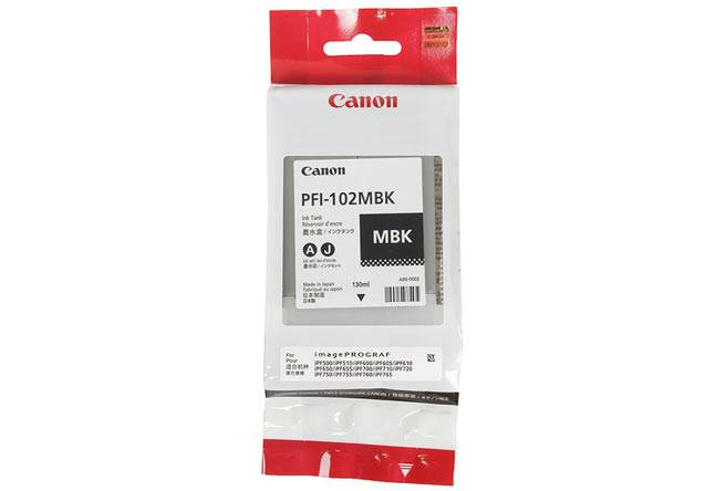 Картридж PFI-102MBK Canon iPF500/ iPF600/iPF610/iPF700, 130мл (O) Matte Black 0894B001 — для бизнеса и офиса Картридж PFI-102MBK Canon iPF500/ iPF600/iPF610/iPF700, 130мл (O) Matte Black 0894B001 — для бизнеса и офиса