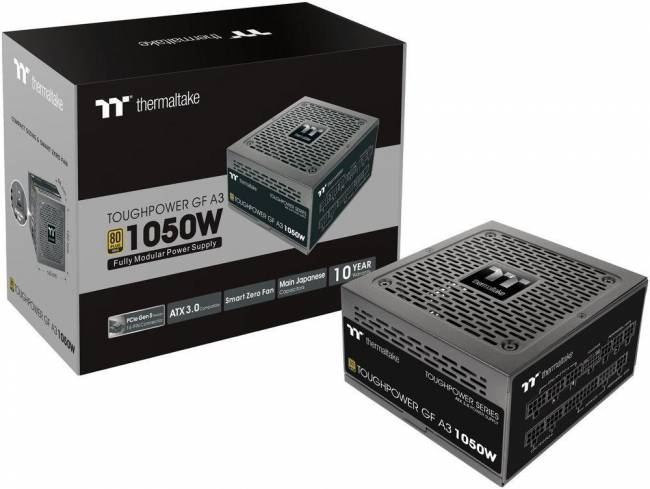 Блок питания Thermaltake PS-TPD-1050FNFAGE-H — для бизнеса и офиса Блок питания Thermaltake PS-TPD-1050FNFAGE-H — для бизнеса и офиса