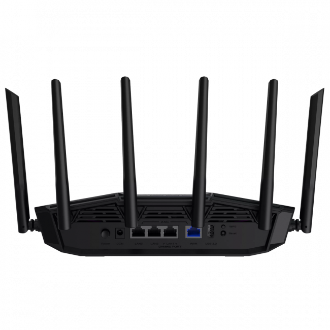 Маршрутизатор ASUS TUF-BE9400 ASUS 90IG0A30-MO9C00 — для бизнеса и офиса Маршрутизатор ASUS TUF-BE9400 ASUS 90IG0A30-MO9C00 — для бизнеса и офиса