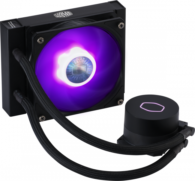 Система охлаждения Cooler Master MasterLiquid ML120L V2 RGB (MLW-D12M-A18PC-R2) — для бизнеса и офиса Система охлаждения Cooler Master MasterLiquid ML120L V2 RGB (MLW-D12M-A18PC-R2) — для бизнеса и офиса