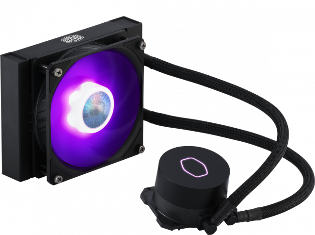 Система охлаждения Cooler Master MasterLiquid ML120L V2 RGB (MLW-D12M-A18PC-R2) — для бизнеса и офиса Система охлаждения Cooler Master MasterLiquid ML120L V2 RGB (MLW-D12M-A18PC-R2) — для бизнеса и офиса