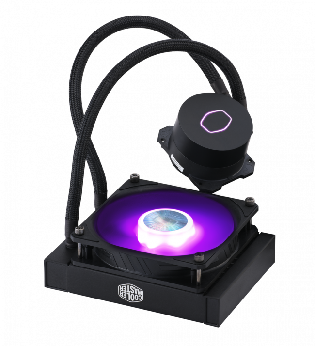 Система охлаждения Cooler Master MasterLiquid ML120L V2 RGB (MLW-D12M-A18PC-R2) — для бизнеса и офиса Система охлаждения Cooler Master MasterLiquid ML120L V2 RGB (MLW-D12M-A18PC-R2) — для бизнеса и офиса