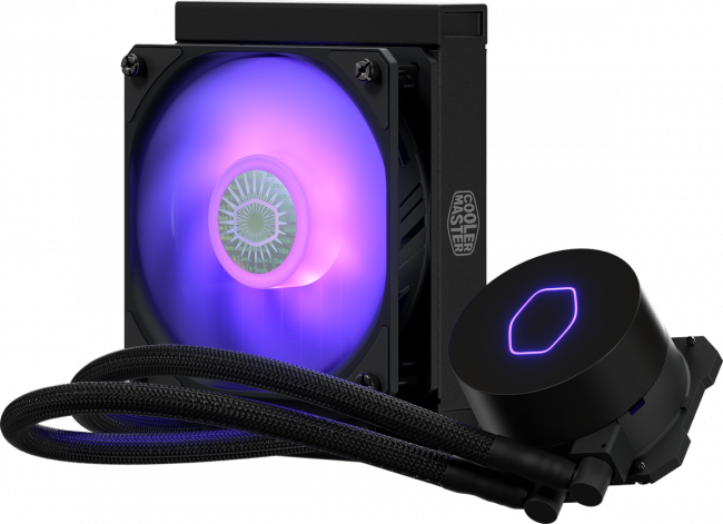 Система охлаждения Cooler Master MasterLiquid ML120L V2 RGB (MLW-D12M-A18PC-R2) — для бизнеса и офиса Система охлаждения Cooler Master MasterLiquid ML120L V2 RGB (MLW-D12M-A18PC-R2) — для бизнеса и офиса