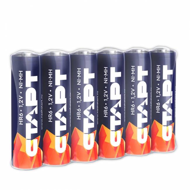 Элемент питания Аккумулятор СТАРТ Ni-MH HR6 AA 2300mah NIMH-SH6 — для бизнеса и офиса