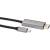Кабель-адаптер USB Type-Cm --> DP1.4v (m) 8K@60Hz, PD 100W,1.8m , Alum Shell,VCOM <CU480MCPD-1.8M> Кабель-переходник VCOM USB 3.1 Type C M/DisplayPort M (CU480MCPD-1.8M) — для бизнеса и офиса