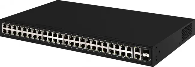 PoE коммутатор Fast Ethernet NST NS-SW-48F2G-P — для бизнеса и офиса PoE коммутатор Fast Ethernet NST NS-SW-48F2G-P — для бизнеса и офиса