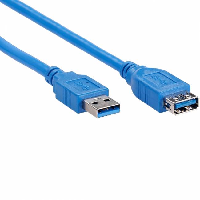 Кабель удлинительный USB3.0 Am-Af 1m iOpen (Aopen/Qust) (ACU302-1M) Кабель Aopen 1 м (ACU302-1M) — для бизнеса и офиса