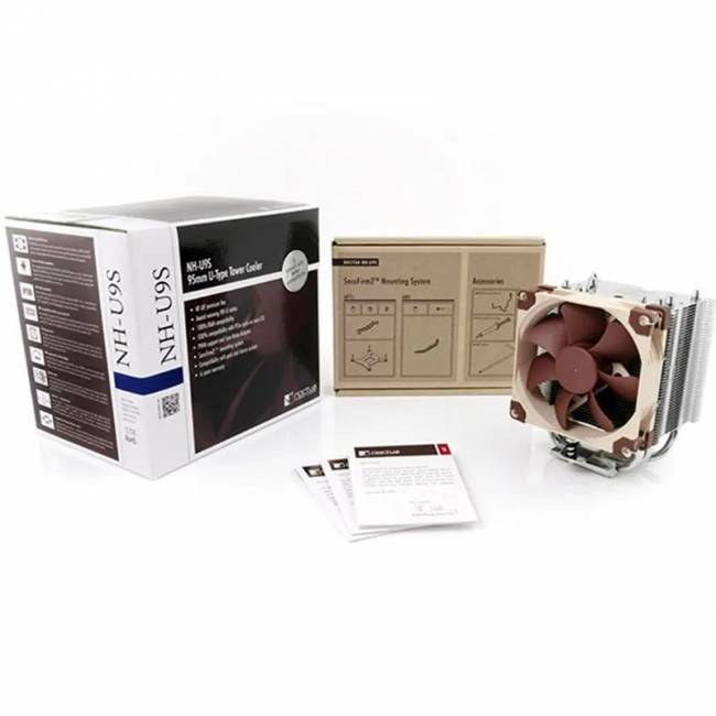 Кулер для процессора Noctua CPU Cooler NH-U9S Beige/Brown — для бизнеса и офиса Кулер для процессора Noctua CPU Cooler NH-U9S Beige/Brown — для бизнеса и офиса