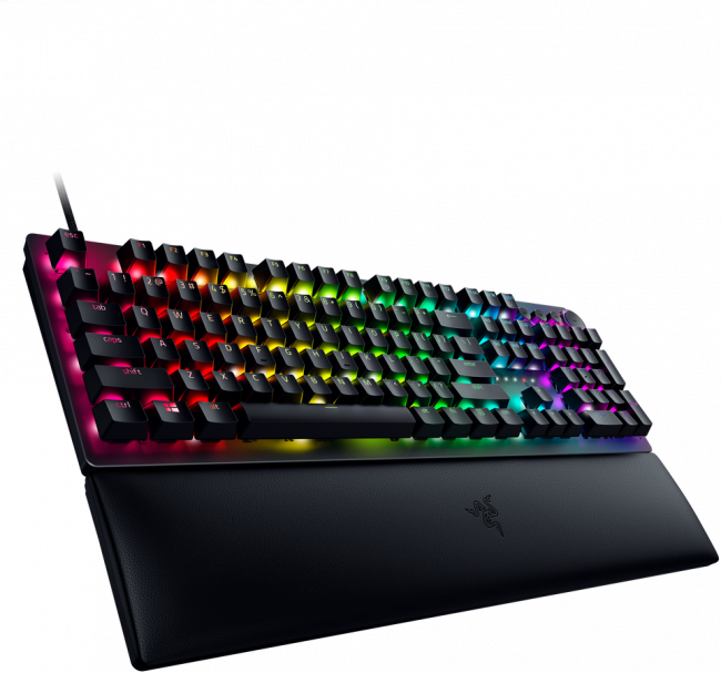 Игровая клавиатура Razer Huntsman V2 (Purple Switch) - Russian Layout Gaming Keyboard Razer Huntsman V2 (Purple Switch) — для бизнеса и офиса