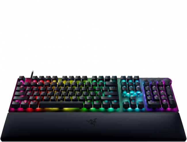 Игровая клавиатура Razer Huntsman V2 (Purple Switch) - Russian Layout Gaming Keyboard Razer Huntsman V2 (Purple Switch) — для бизнеса и офиса