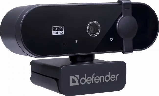 Defender Веб-камера G-lens 2580 FullHD 1080p, 2МП Defender G-lens 2580 63112 — для бизнеса и офиса Defender Веб-камера G-lens 2580 FullHD 1080p, 2МП Defender G-lens 2580 63112 — для бизнеса и офиса