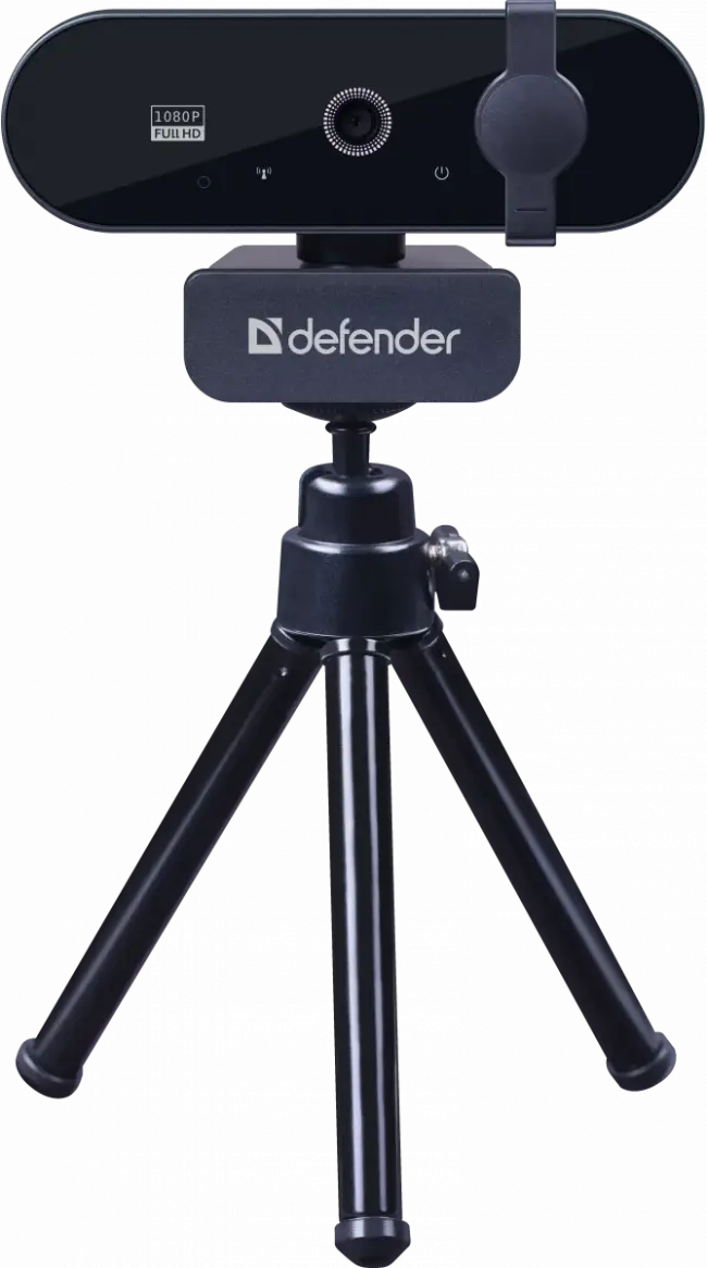 Defender Веб-камера G-lens 2580 FullHD 1080p, 2МП Defender G-lens 2580 63112 — для бизнеса и офиса Defender Веб-камера G-lens 2580 FullHD 1080p, 2МП Defender G-lens 2580 63112 — для бизнеса и офиса