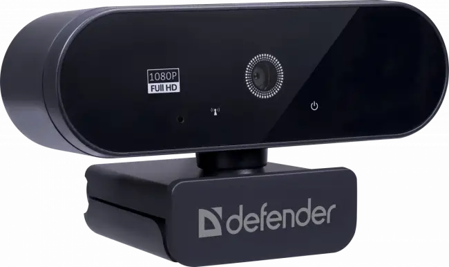 Defender Веб-камера G-lens 2580 FullHD 1080p, 2МП Defender G-lens 2580 63112 — для бизнеса и офиса Defender Веб-камера G-lens 2580 FullHD 1080p, 2МП Defender G-lens 2580 63112 — для бизнеса и офиса