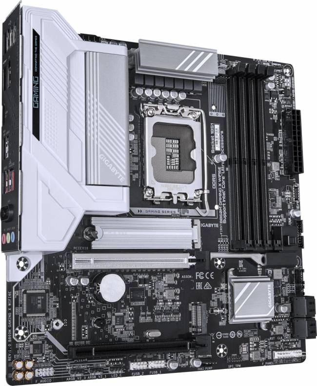 Материнская плата Gigabyte B860M GAMING X WIFI6E — для бизнеса и офиса Материнская плата Gigabyte B860M GAMING X WIFI6E — для бизнеса и офиса