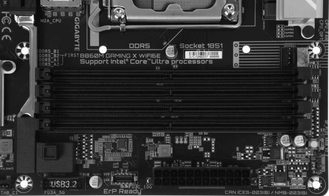 Материнская плата Gigabyte B860M GAMING X WIFI6E — для бизнеса и офиса Материнская плата Gigabyte B860M GAMING X WIFI6E — для бизнеса и офиса
