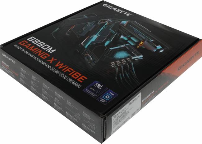 Материнская плата Gigabyte B860M GAMING X WIFI6E — для бизнеса и офиса Материнская плата Gigabyte B860M GAMING X WIFI6E — для бизнеса и офиса