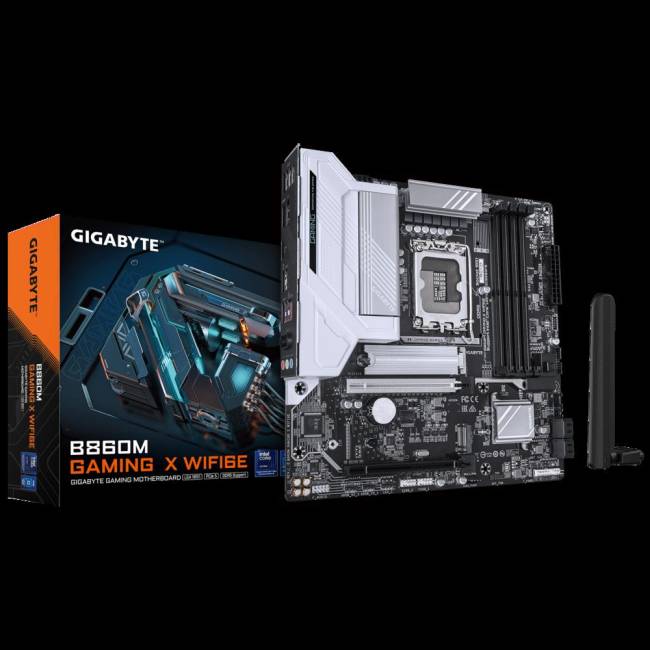 Материнская плата Gigabyte B860M GAMING X WIFI6E — для бизнеса и офиса Материнская плата Gigabyte B860M GAMING X WIFI6E — для бизнеса и офиса