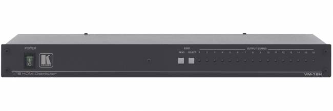 Усилитель-распределитель 1:16 HDMI  [10-70753220] Kramer VM-16H — для бизнеса и офиса