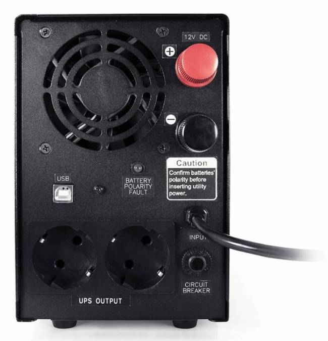 Источник бесперебойного питания Powercom Infinity INF-500 — для бизнеса и офиса