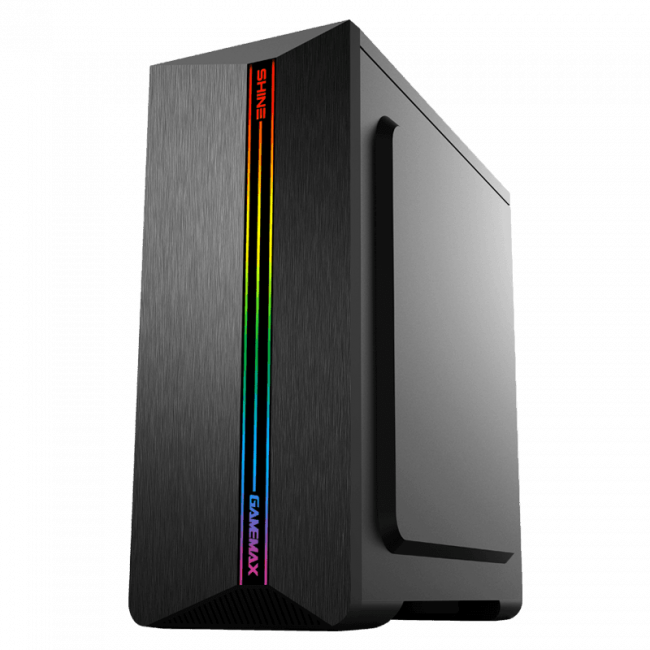 Компьютерный корпус, без блока питания ATX Gamemax Shine G517 — для бизнеса и офиса Компьютерный корпус, без блока питания ATX Gamemax Shine G517 — для бизнеса и офиса