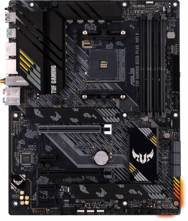 Материнская плата ASUS TUF GAMING B550-PLUS WIFI II — для бизнеса и офиса Материнская плата ASUS TUF GAMING B550-PLUS WIFI II — для бизнеса и офиса