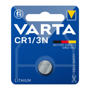 Батарейка Varta ELECTRONICS CR1/3N BL1 Lithium 3V (6131) (1/10/100) VARTA 06131101401