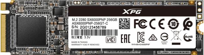 Твердотельный накопитель XPG SX6000 Pro ASX6000PNP-256GT-C — для бизнеса и офиса Твердотельный накопитель XPG SX6000 Pro ASX6000PNP-256GT-C — для бизнеса и офиса