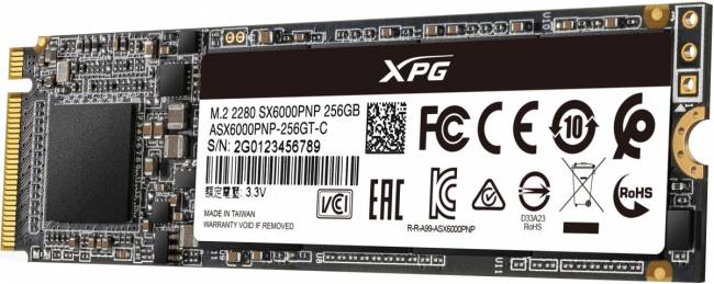 Твердотельный накопитель XPG SX6000 Pro ASX6000PNP-256GT-C — для бизнеса и офиса Твердотельный накопитель XPG SX6000 Pro ASX6000PNP-256GT-C — для бизнеса и офиса