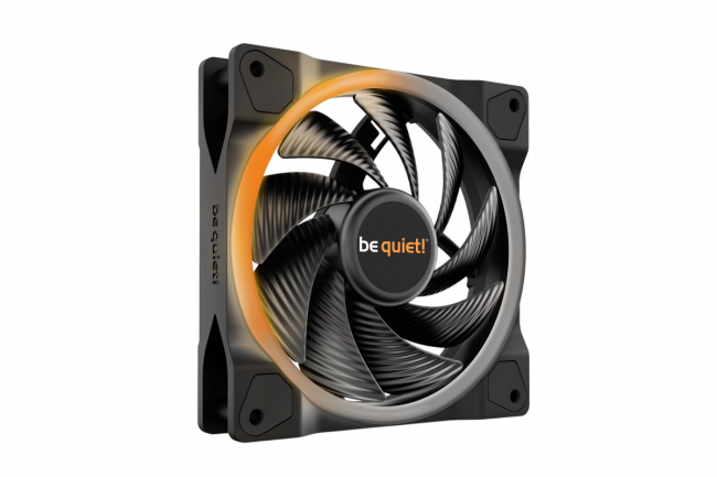 Кулер для корпуса be quiet! LIGHT WINGS 120mm PWM high-speed — для бизнеса и офиса Кулер для корпуса be quiet! LIGHT WINGS 120mm PWM high-speed — для бизнеса и офиса