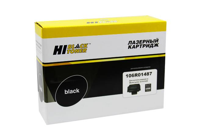 Картридж Hi-Black (HB-106R01487) для Xerox WC 3210/3220, 4,1K — для бизнеса и офиса Картридж Hi-Black (HB-106R01487) для Xerox WC 3210/3220, 4,1K — для бизнеса и офиса