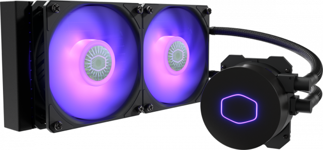 Система охлаждения Cooler Master MasterLiquid ML240L V2 RGB (MLW-D24M-A18PC-R2) — для бизнеса и офиса Система охлаждения Cooler Master MasterLiquid ML240L V2 RGB (MLW-D24M-A18PC-R2) — для бизнеса и офиса