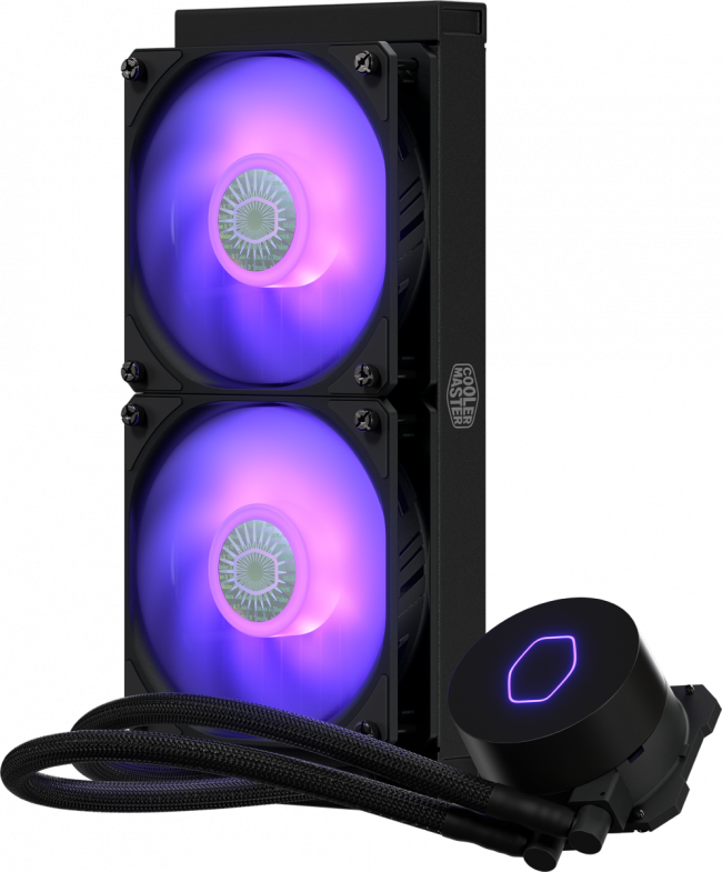 Система охлаждения Cooler Master MasterLiquid ML240L V2 RGB (MLW-D24M-A18PC-R2) — для бизнеса и офиса Система охлаждения Cooler Master MasterLiquid ML240L V2 RGB (MLW-D24M-A18PC-R2) — для бизнеса и офиса
