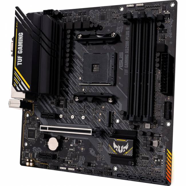 Материнская плата ASUS TUF GAMING A520M-PLUS II (90MB17G0-M0EAY0) — для бизнеса и офиса Материнская плата ASUS TUF GAMING A520M-PLUS II (90MB17G0-M0EAY0) — для бизнеса и офиса