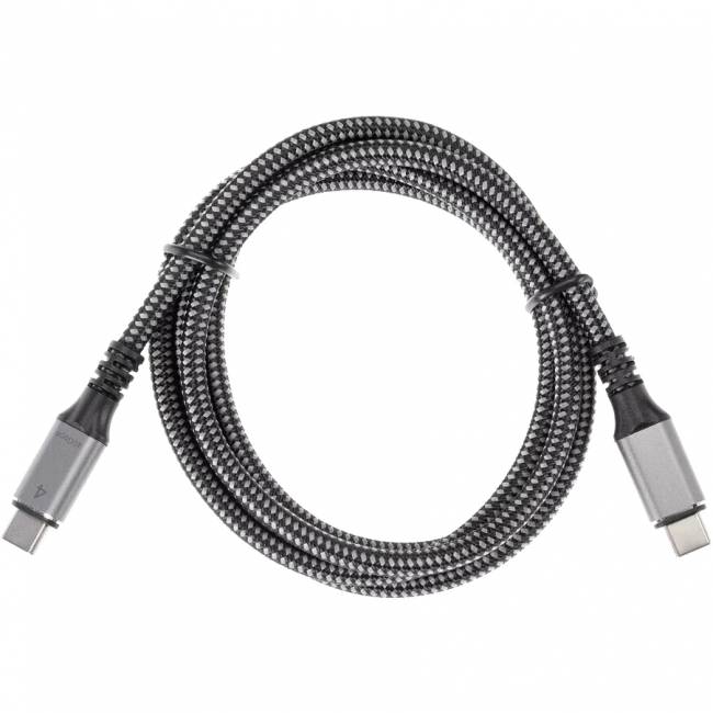 Кабель Thuderbolt4 M--TypeCM, 5K@60Hz, 40GBps, PD 100W, 5A, VCOM, 1.2м <CU540M-1.2M> Кабель-переходник VCOM Thuderbolt4 M/Type C M (CU540M-1.2M) — для бизнеса и офиса Кабель Thuderbolt4 M--TypeCM, 5K@60Hz, 40GBps, PD 100W, 5A, VCOM, 1.2м <CU540M-1.2M> Кабель-переходник VCOM Thuderbolt4 M/Type C M (CU540M-1.2M) — для бизнеса и офиса