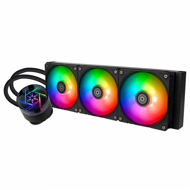 Водяное охлаждение SilverStone G53NP360ARGB020 — для бизнеса и офиса Водяное охлаждение SilverStone G53NP360ARGB020 — для бизнеса и офиса