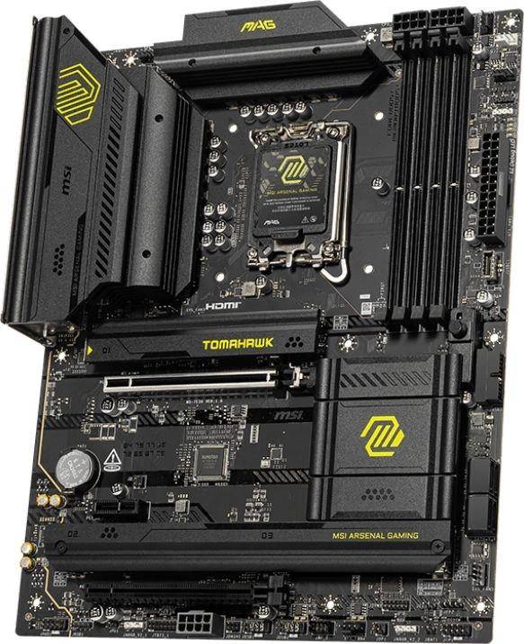 Материнская плата MSI MAG B860 TOMAHAWK WIFI — для бизнеса и офиса Материнская плата MSI MAG B860 TOMAHAWK WIFI — для бизнеса и офиса