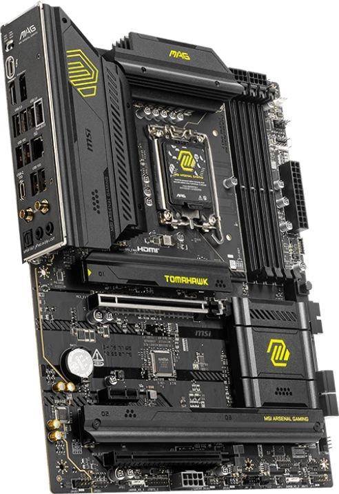Материнская плата MSI MAG B860 TOMAHAWK WIFI — для бизнеса и офиса Материнская плата MSI MAG B860 TOMAHAWK WIFI — для бизнеса и офиса