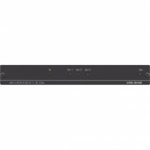Усилитель-распределитель 1:3 HDMI UHD; поддержка 4K60 4:4:4, HDMI 2.0 Kramer VM-3H2